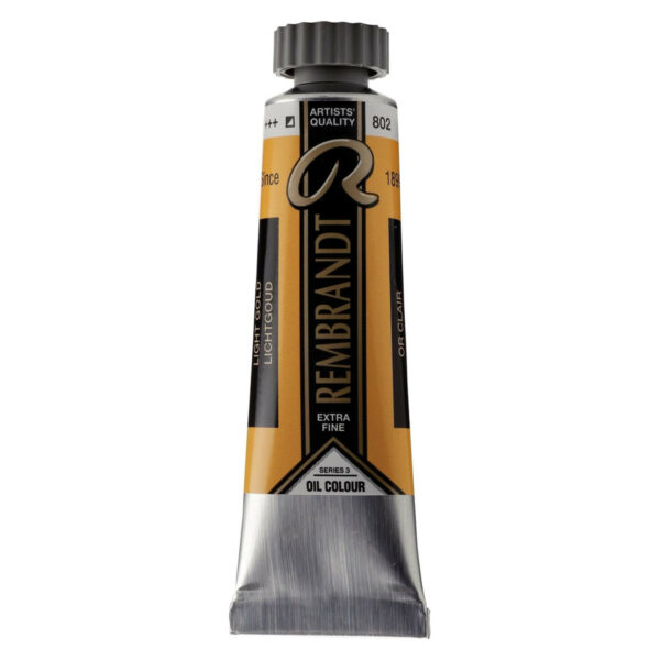 Rembrandt Oil Colour 40 ml LIGHT GOLD 802