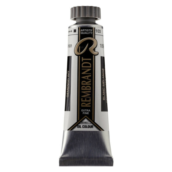 Rembrandt Oil Colour 40 ml MIXED WHITE 103