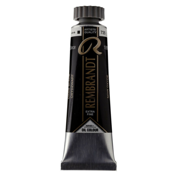Rembrandt Oil Colour 40 ml OXIDE BLACK 735