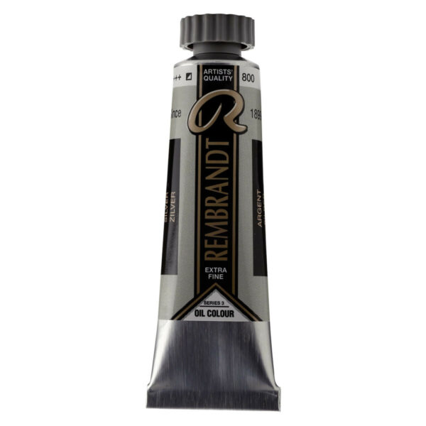 Rembrandt Oil Colour 40 ml SILVER 800
