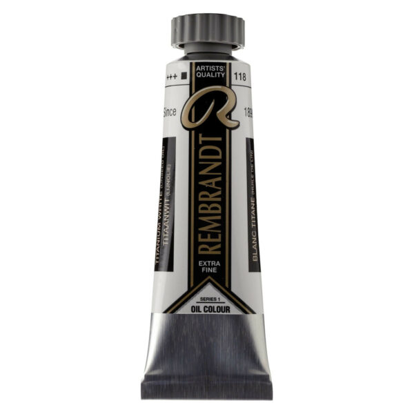 Rembrandt Oil Colour 40 ml TIT.WHITE (lins.oil) 118