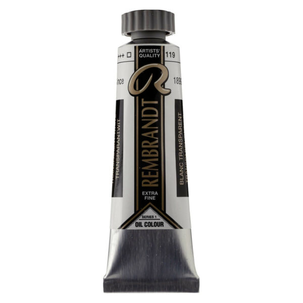 Rembrandt Oil Colour 40 ml TRANSP.WHITE 119