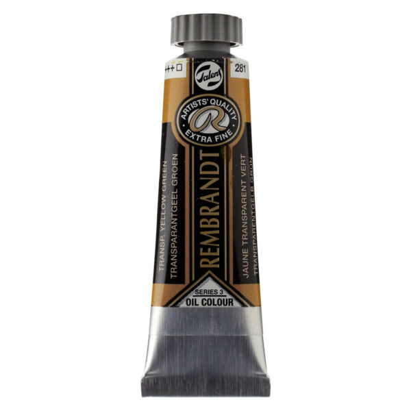 Rembrandt Oil Colour 40 ml TRANSP.YELLOW GREEN 281
