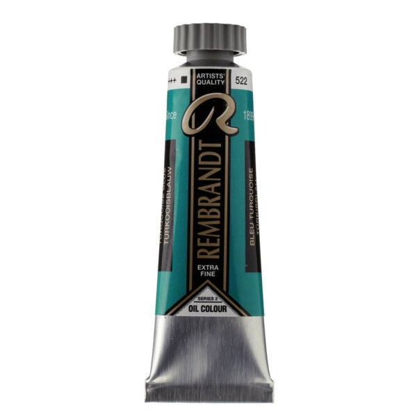 Rembrandt Oil Colour 40 ml TURQUOISE BLUE 522