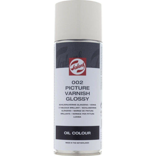 Talens 002 Varnish Gloss Spray Can 400 ml