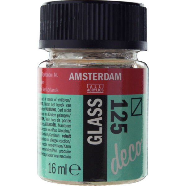 Amsterdam Glass Bottle 16ml ETCHED GLASS 125
