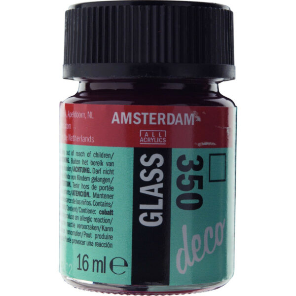 Amsterdam Glass Bottle 16ml FUCHSIA 350