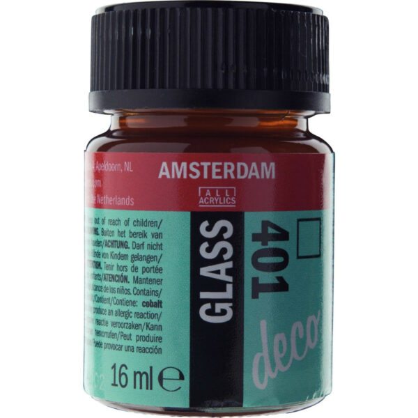 Amsterdam Glass Bottle 16ml LIGHT BROWN 401