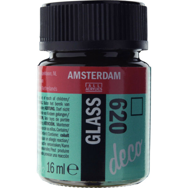 Amsterdam Glass Bottle 16ml OLIVE GREEN 620