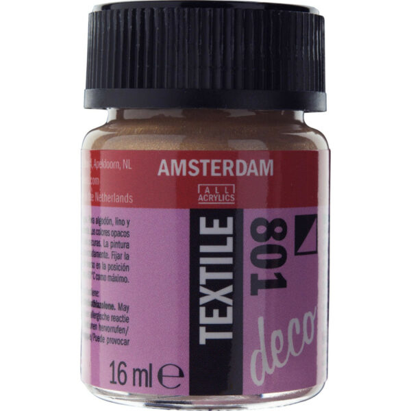 Amsterdam Textile Bottle 16ml GOLD 801