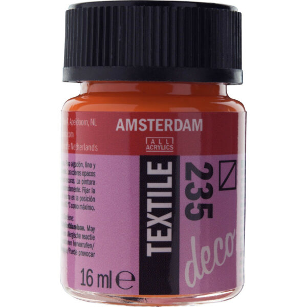 Amsterdam Textile Bottle 16ml ORANGE 235