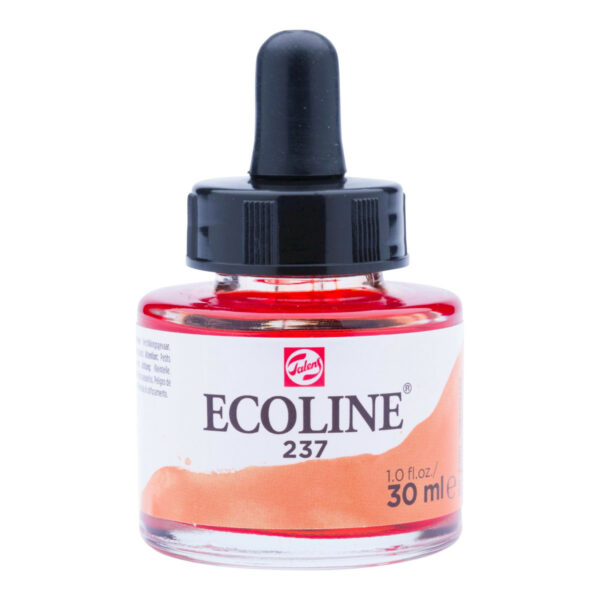 Ecoline Liquid Water Colour Bottle 30ml DEEP ORANGE 237