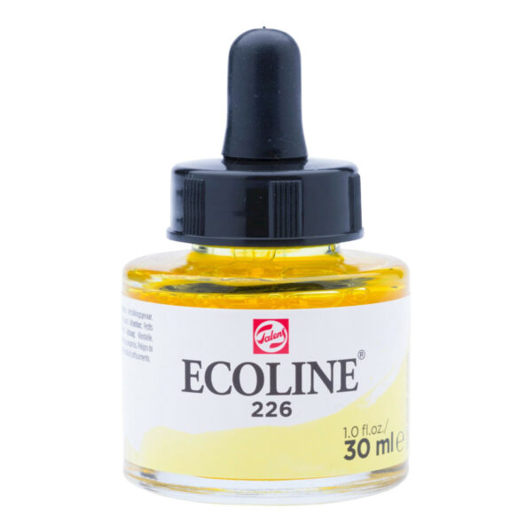 Ecoline Liquid Water Colour Bottle 30ml PASTEL YELLOW 226