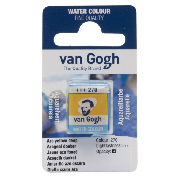 VAN GOGH Water Colour Pan AZO YELLOW D 270
