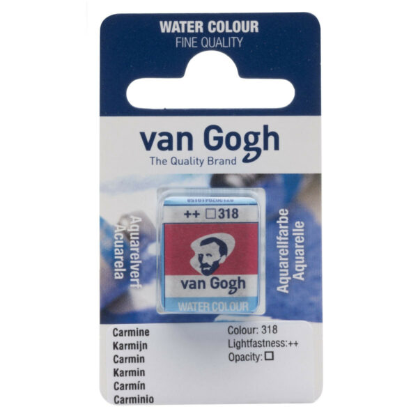 VAN GOGH Water Colour Pan CARMINE 318