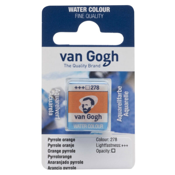 VAN GOGH Water Colour Pan PYRROLE ORANGE 278