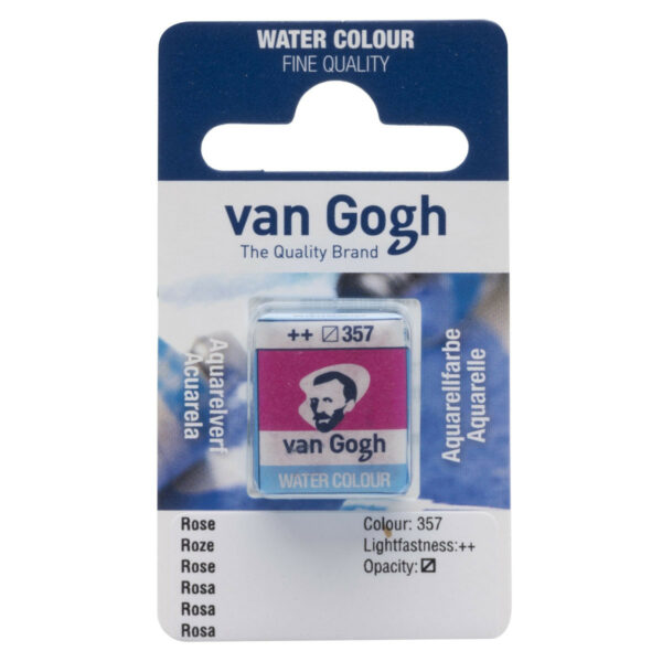 VAN GOGH Water Colour Pan ROSE 357