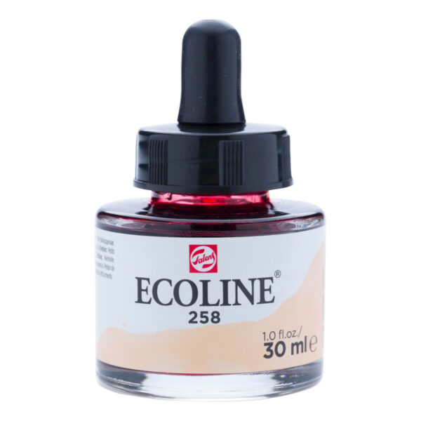Ecoline Liquid Water Colour Bottle 30ml APRICOT 258