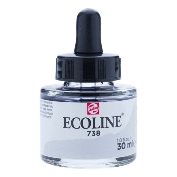 Ecoline Liquid Water Colour Bottle 30ml COLD GREY LIGHT 738