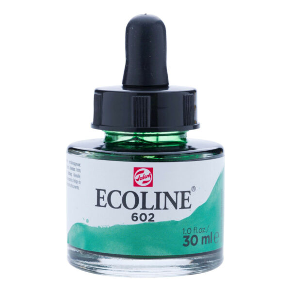 Ecoline Liquid Water Colour Bottle 30ml DEEP GREEN 602