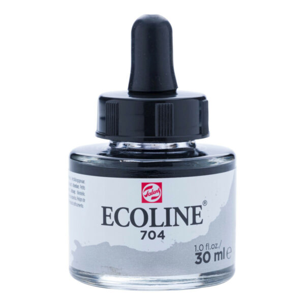 Ecoline Liquid Water Colour Bottle 30ml GREY 704