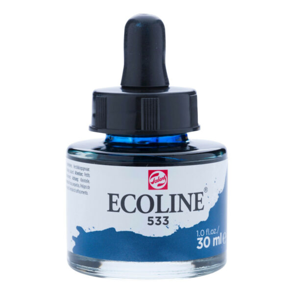Ecoline Liquid Water Colour Bottle 30ml INDIGO 533