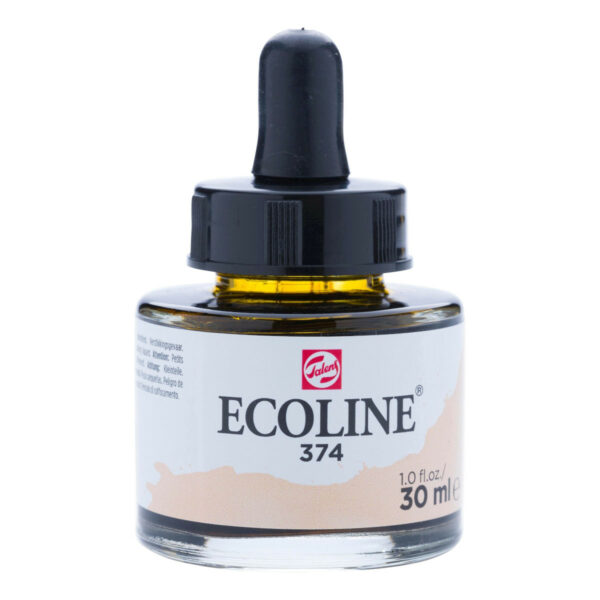 Ecoline Liquid Water Colour Bottle 30ml PINK BEIGE 374