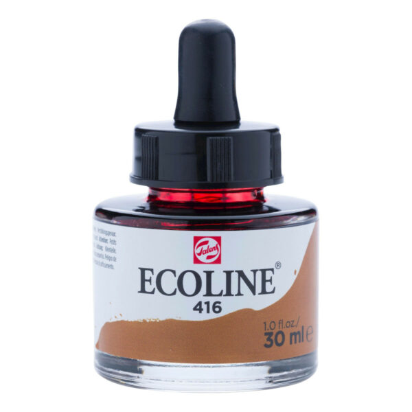 Ecoline Liquid Water Colour Bottle 30ml SEPIA 416