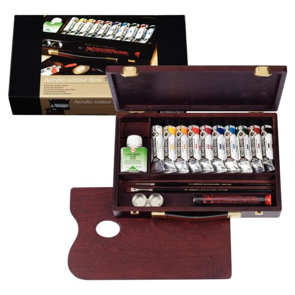 Talens Rembrandt - Acrylic Colour Box Traditional - Image 2