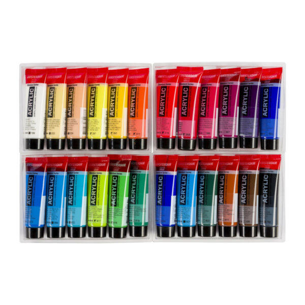 Standard Series Acrylics General Selection Set 24 × 20 ml - Image 2