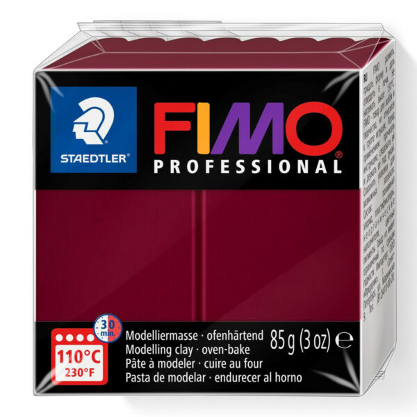 Fimo Professional 85gr 23 bordeaux