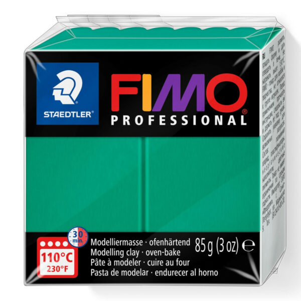 Fimo Professional 85gr 500 true green
