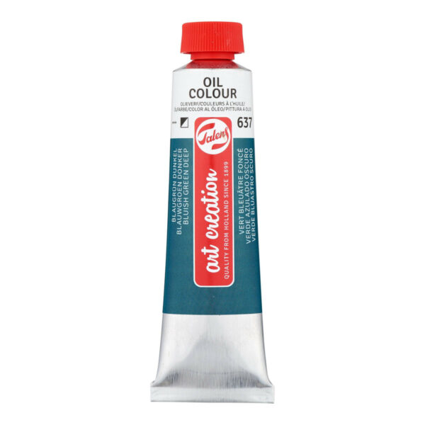 Talens Art Creation Oil Colour Tube 40 ml Bluish Green Deep 637