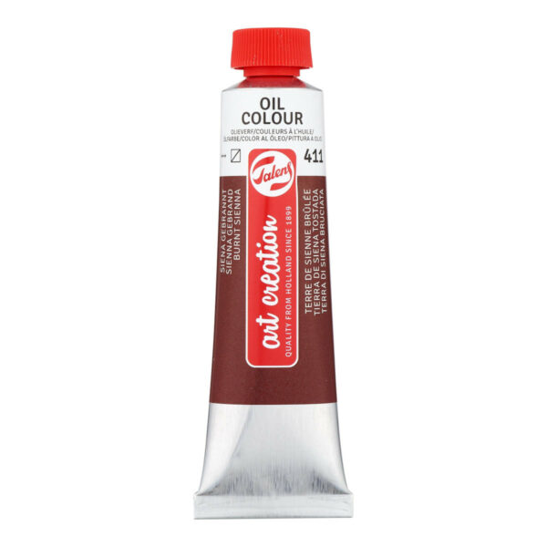 Talens Art Creation Oil Colour Tube 40 ml Burnt Sienna 411