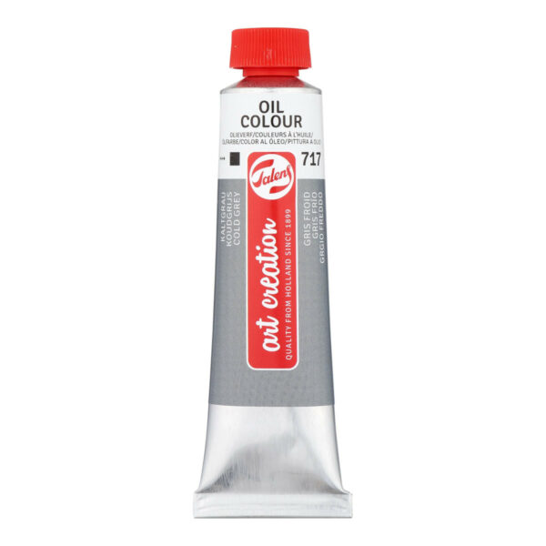 Talens Art Creation Oil Colour Tube 40 ml Cold Grey 717