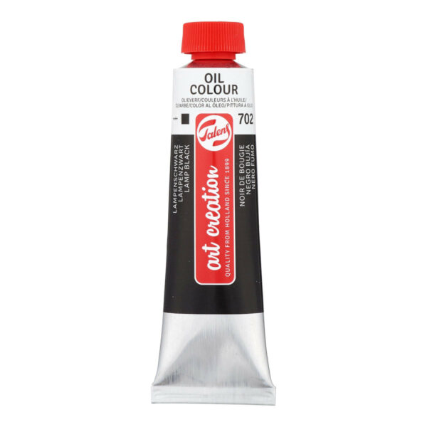 Talens Art Creation Oil Colour Tube 40 ml Lamp Black 702